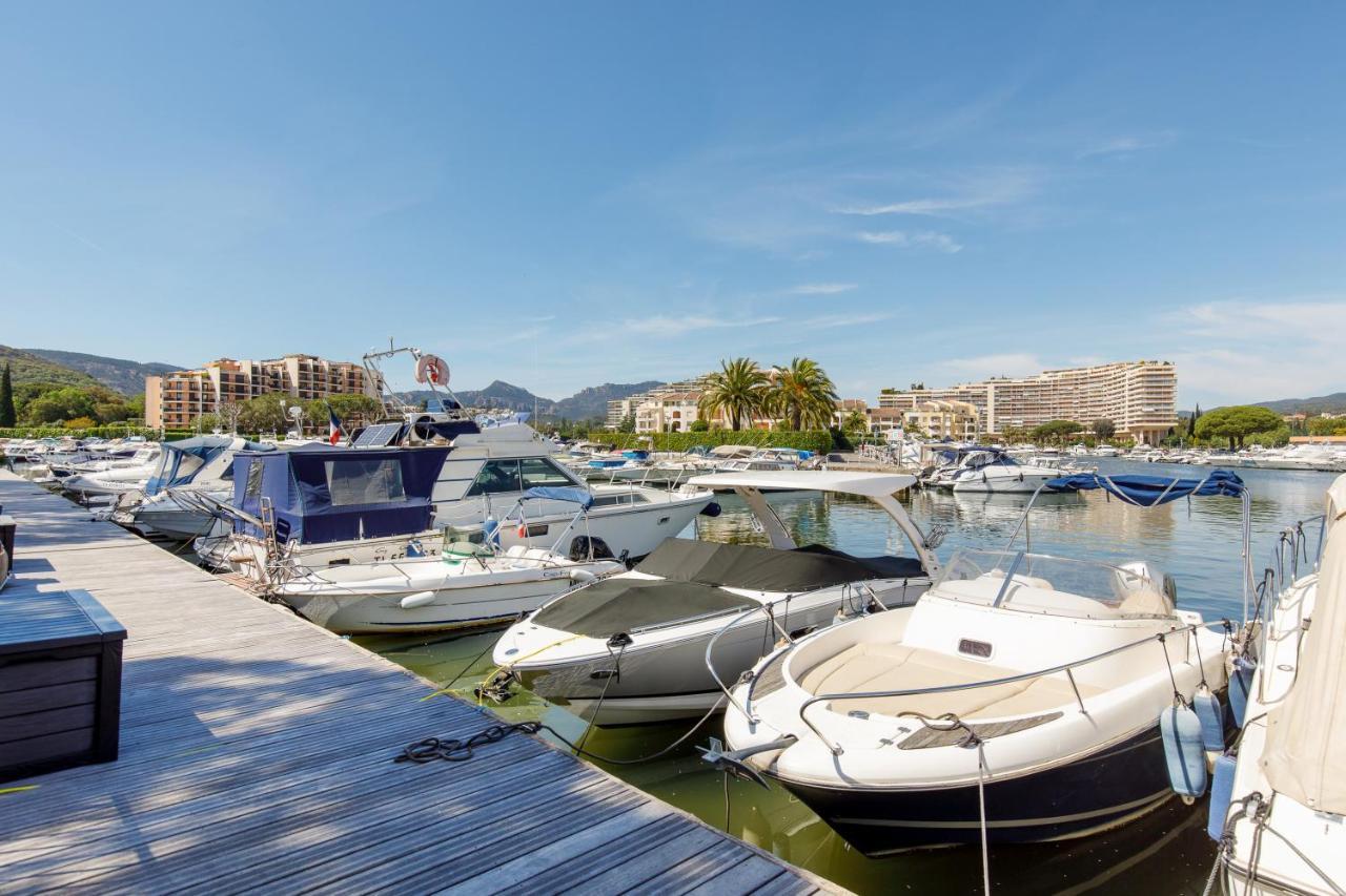 Luxury 3 Piece Garden Apartment In Cannes Marina Мандельё-ла-Напуль Экстерьер фото